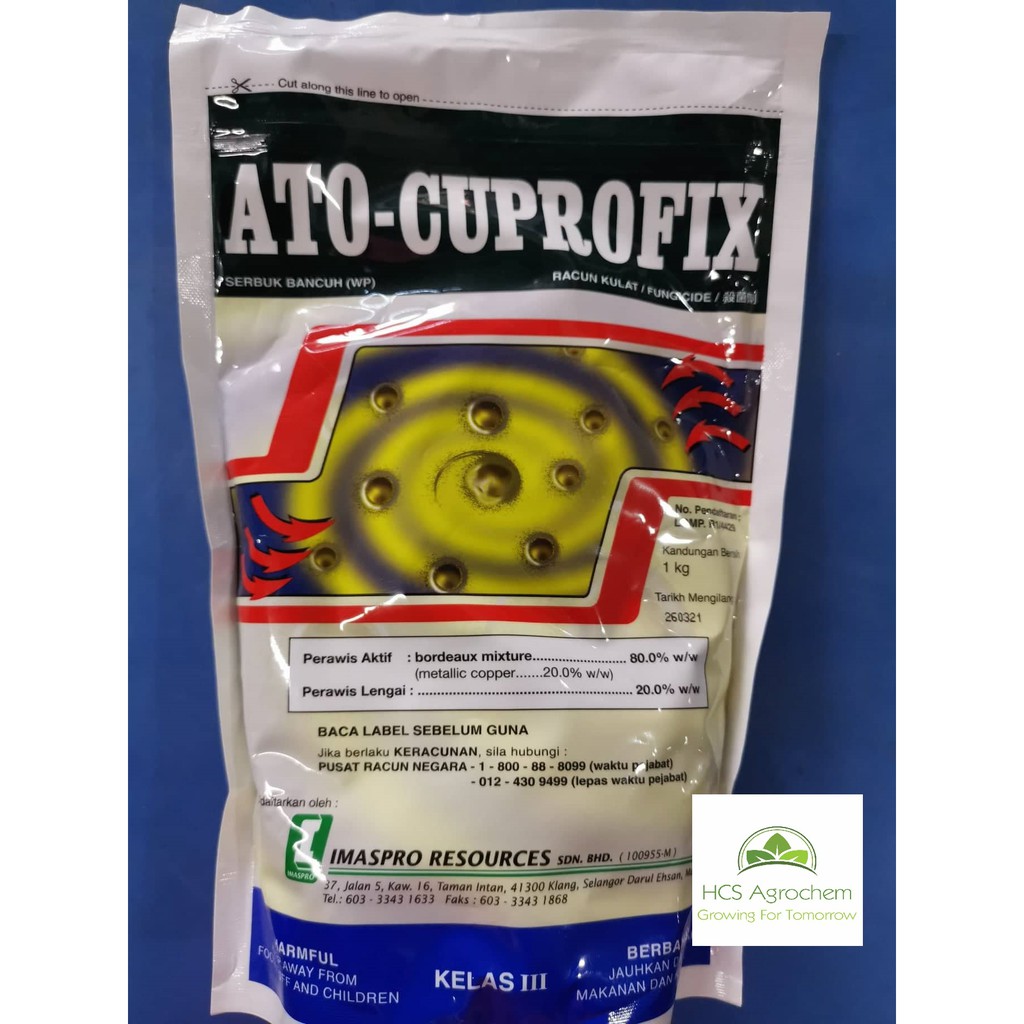 (+-1kg) Racun kulat kuprum Ato-cuprofix - 1kg/paket | Shopee Malaysia