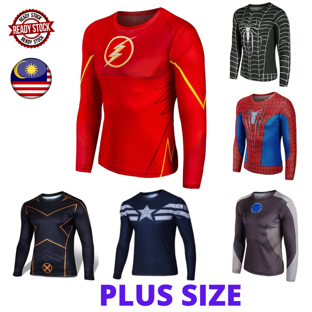 FLASH Compression Shirt for Men – ME SUPERHERO