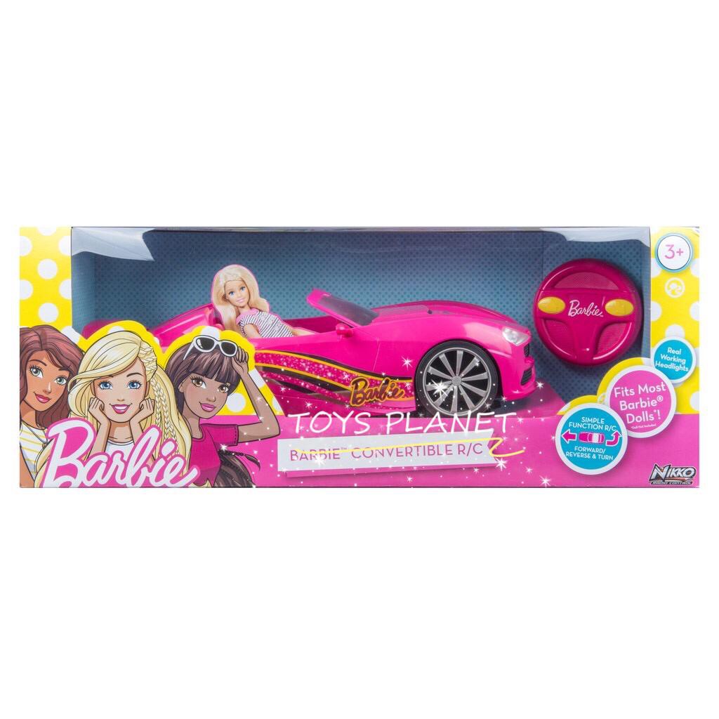 Nikko barbie remote control car sale