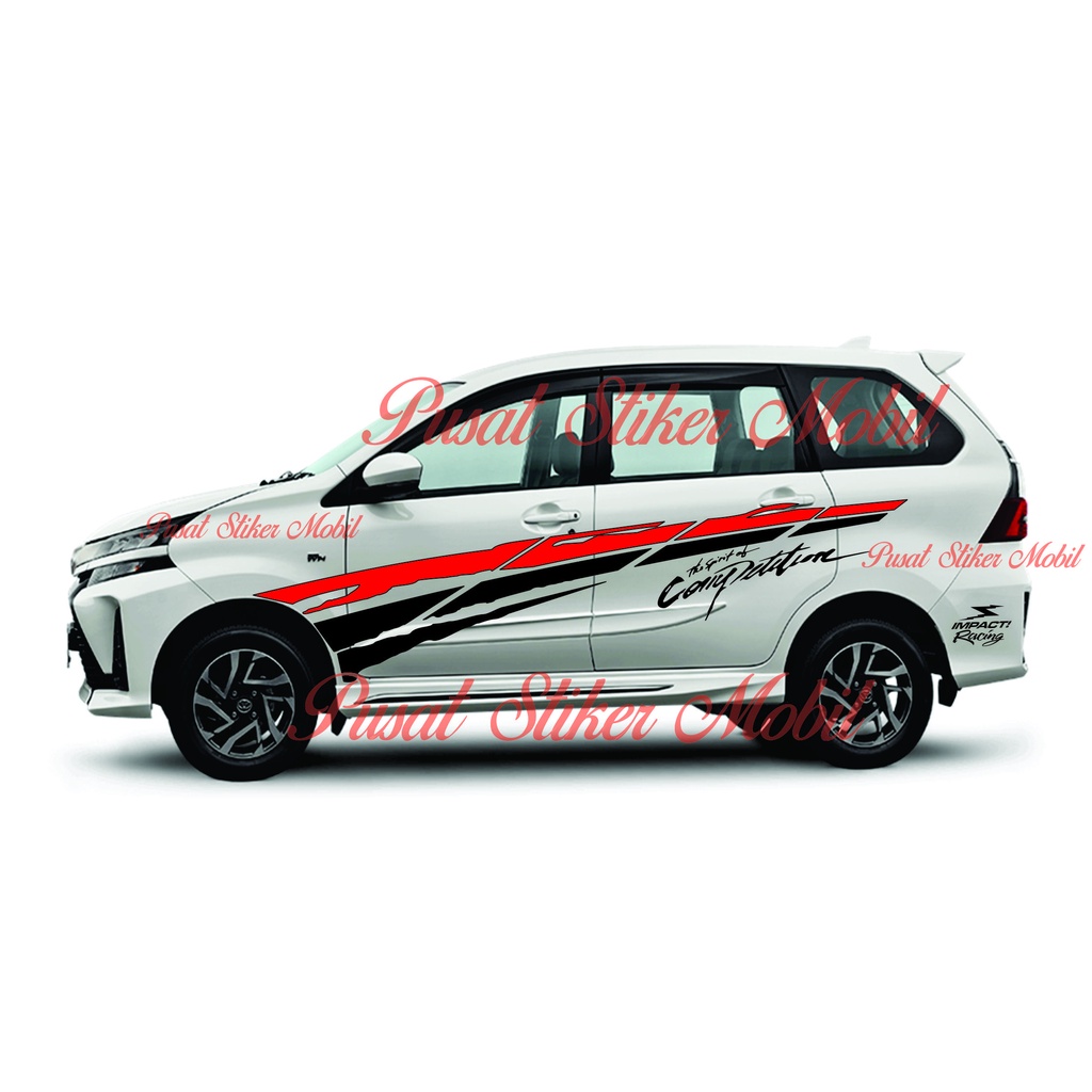 New STICKER BODY all new AVANZA STICKER AVANZA STICKER TOYOTA AVANZA ...