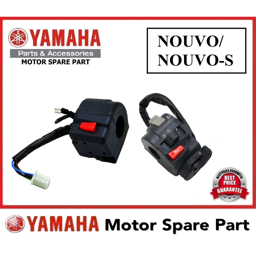 YAMAHA NOUVO HANDLE SWITCH SET 0 SUIS RH LH HANDLE SIGNAL HILOW HI LOW ...