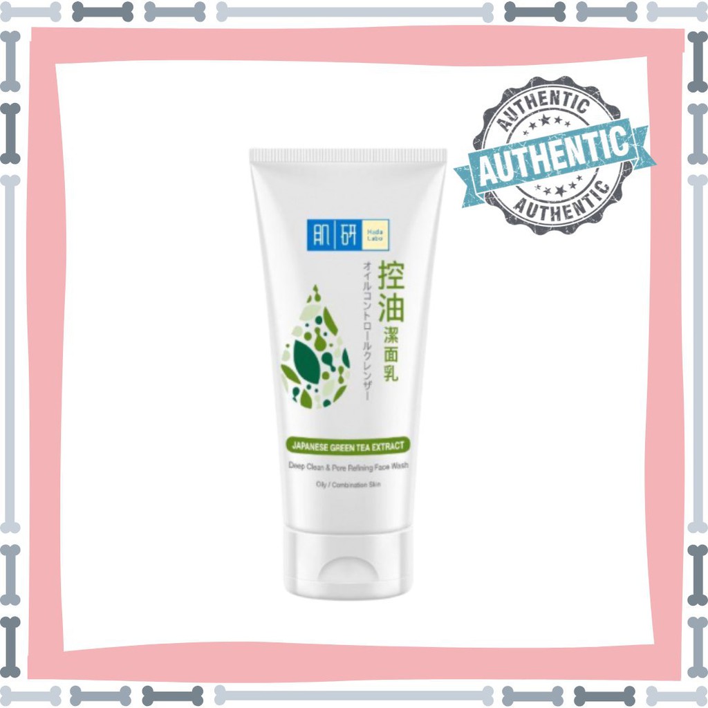 Hada Labo Deep Clean & Pore Refining Face Wash (Japanese Green Tea
