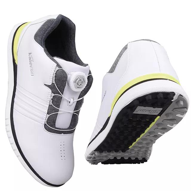 New Golf Shoes Men Waterproof Sports Shoes Knobs Buckle Shoe Mesh