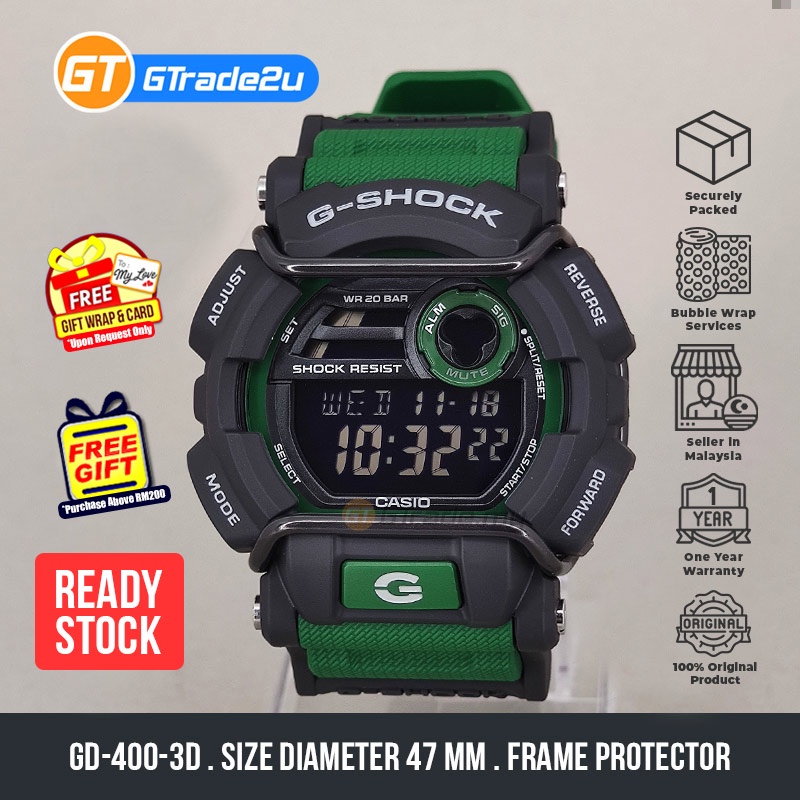 Casio g shock outlet gd 400 3d