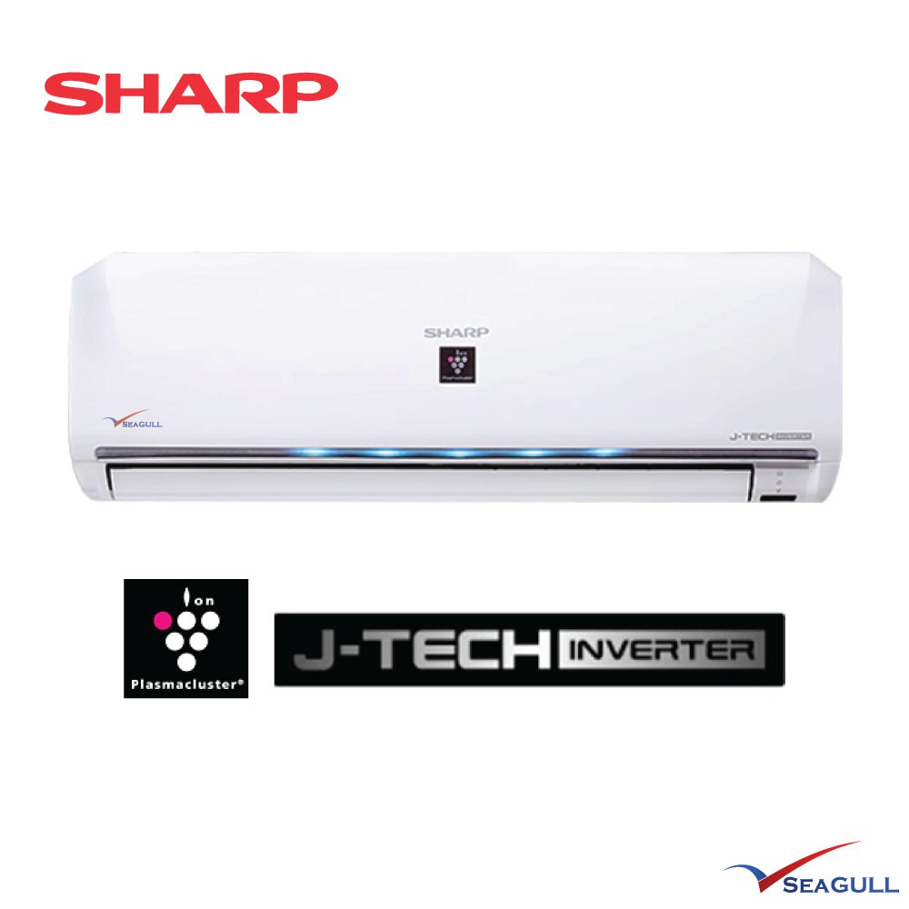 Sharp Premium Inverter Plasmacluster Wall Mounted 1.0HP-1.5HP R32 ...