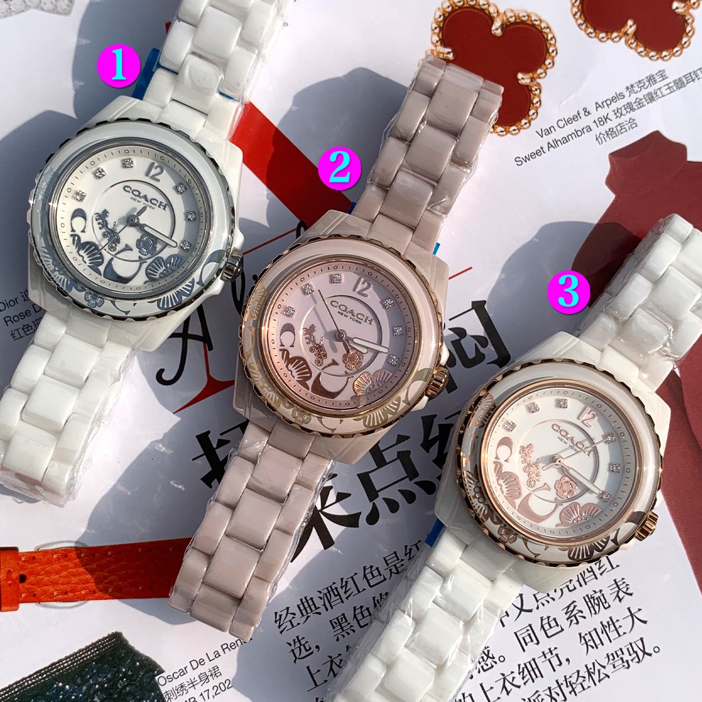 Coach ceramic clearance watch