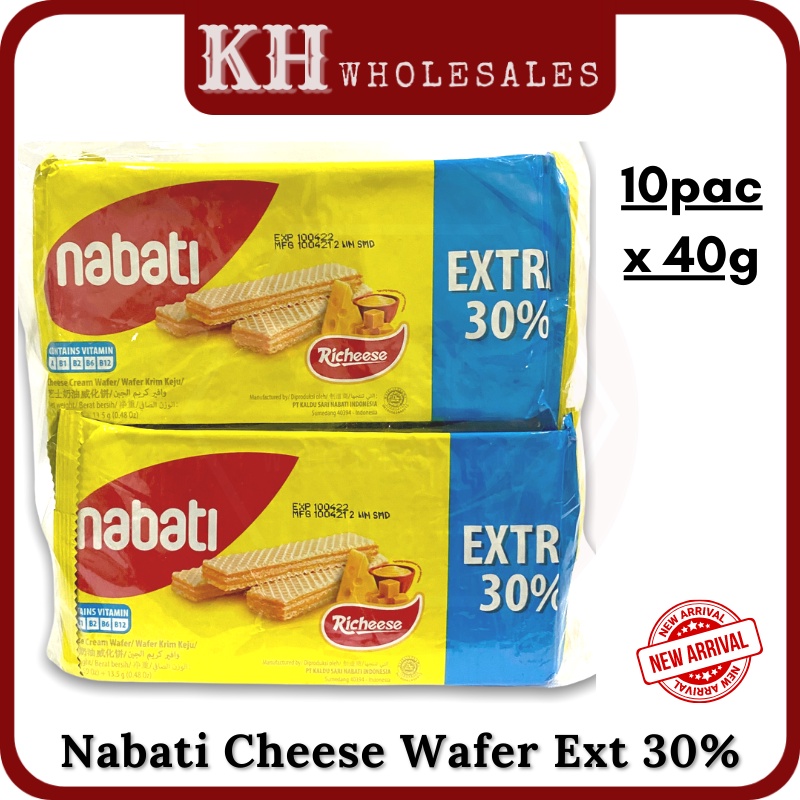 [10pac] KH Nabati Wafer 40g Nabati Richeese Nabati Richoco Nabati ...