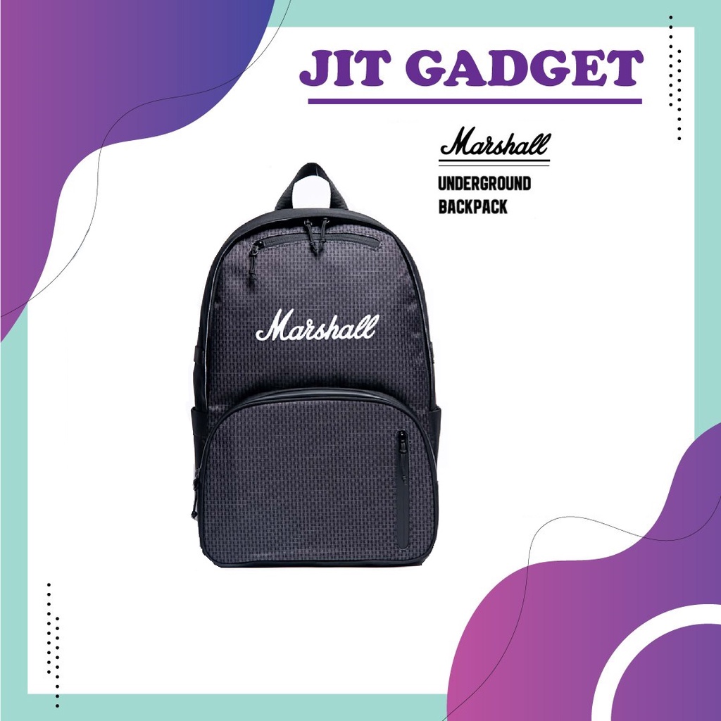 Marshall Underground Backpack (Authentic EST:1962) (Original) | Shopee ...