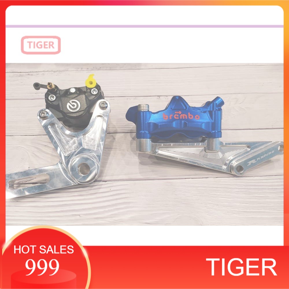 Plug And Play Yamaha R15 V3 4 pot 2 pot Brake Caliper With Bracket Cnc