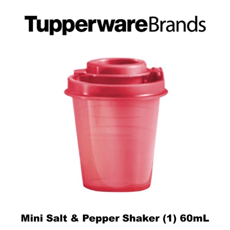 Tupperware Salt & Pepper Shakers Tupperware - Each 60 ml