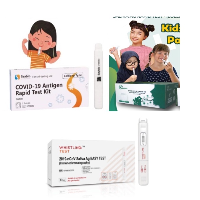 Covid-19 Self Test Kit (Saliva) Lollipop Design (Whistling 1's ...