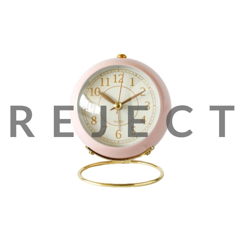 REJECT Vintage Retro Gold Stand Bedside Classic Roman Arch Elise