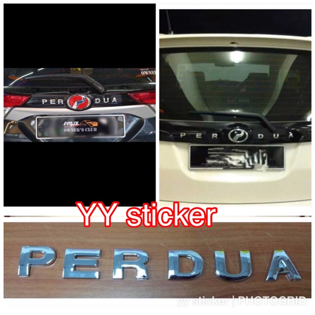 PERDUA Emblem LOGO Perodua Alza perodua Aruz Perodua Alza Advance ...