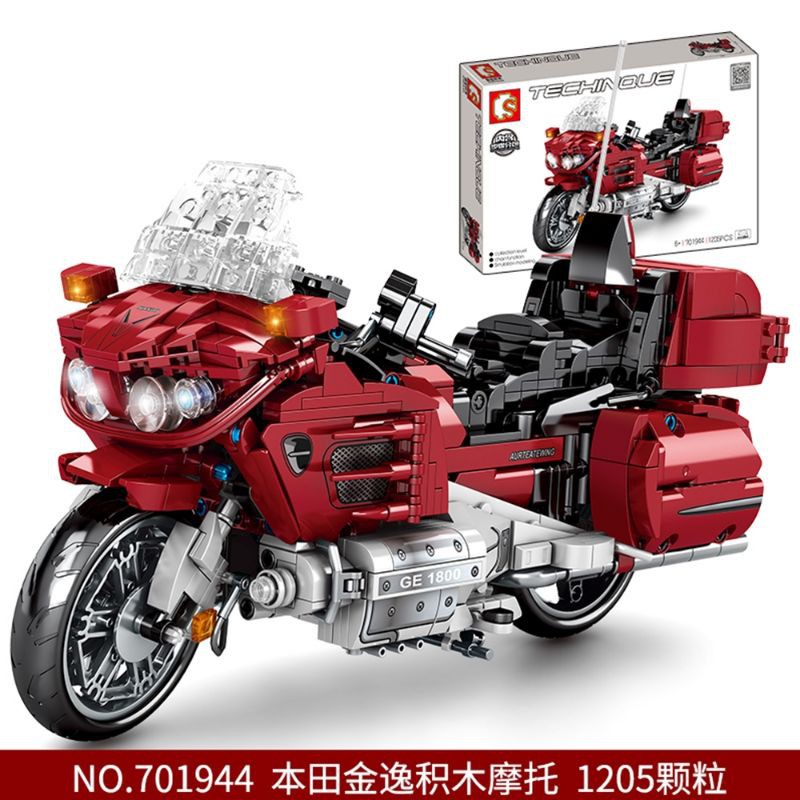 Sembo Block Techinque 701944 Juggernaut Hurricane Gold Wing Motor ...