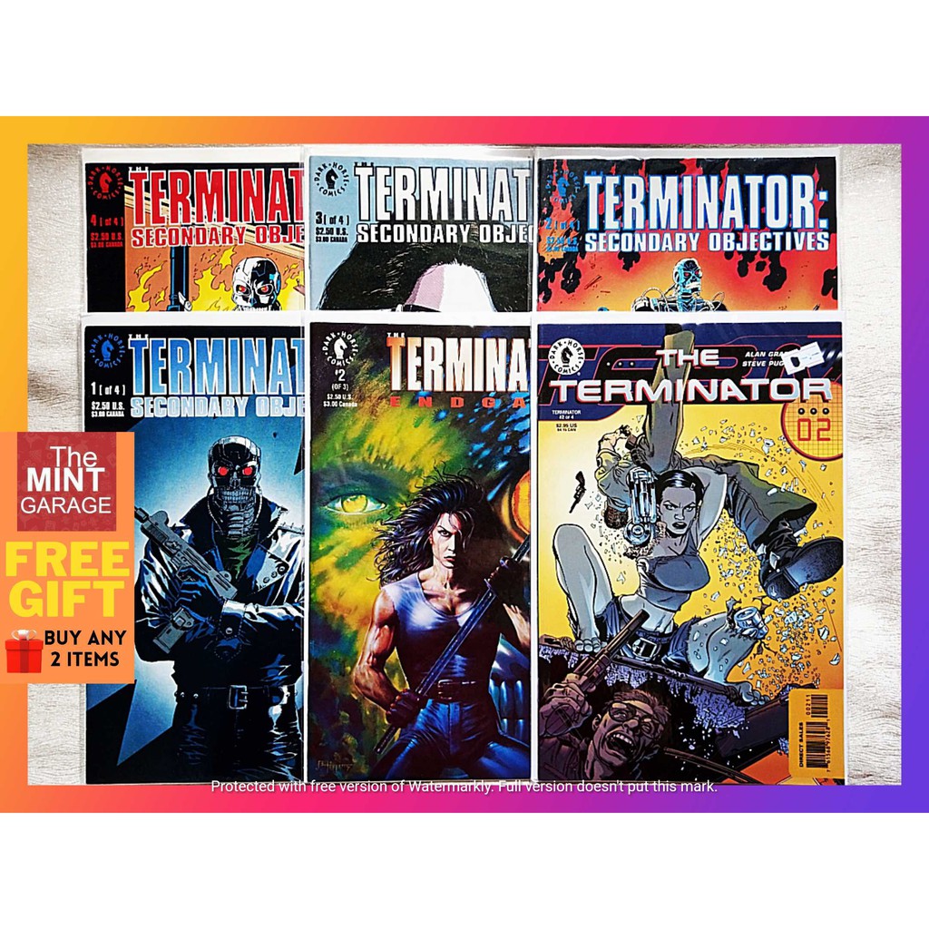 Terminator (1998) 2, Endgame 2, Secondary Objectives 1-4 Dark Horse ...