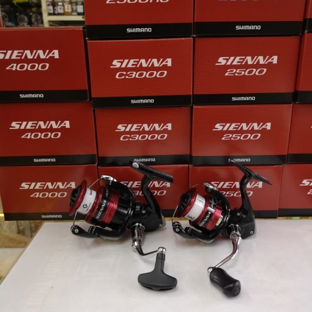 SHIMANO SIENNA NEW MODEL 2019 FG 2000/2500HG/C3000/4000 FISHING REEL