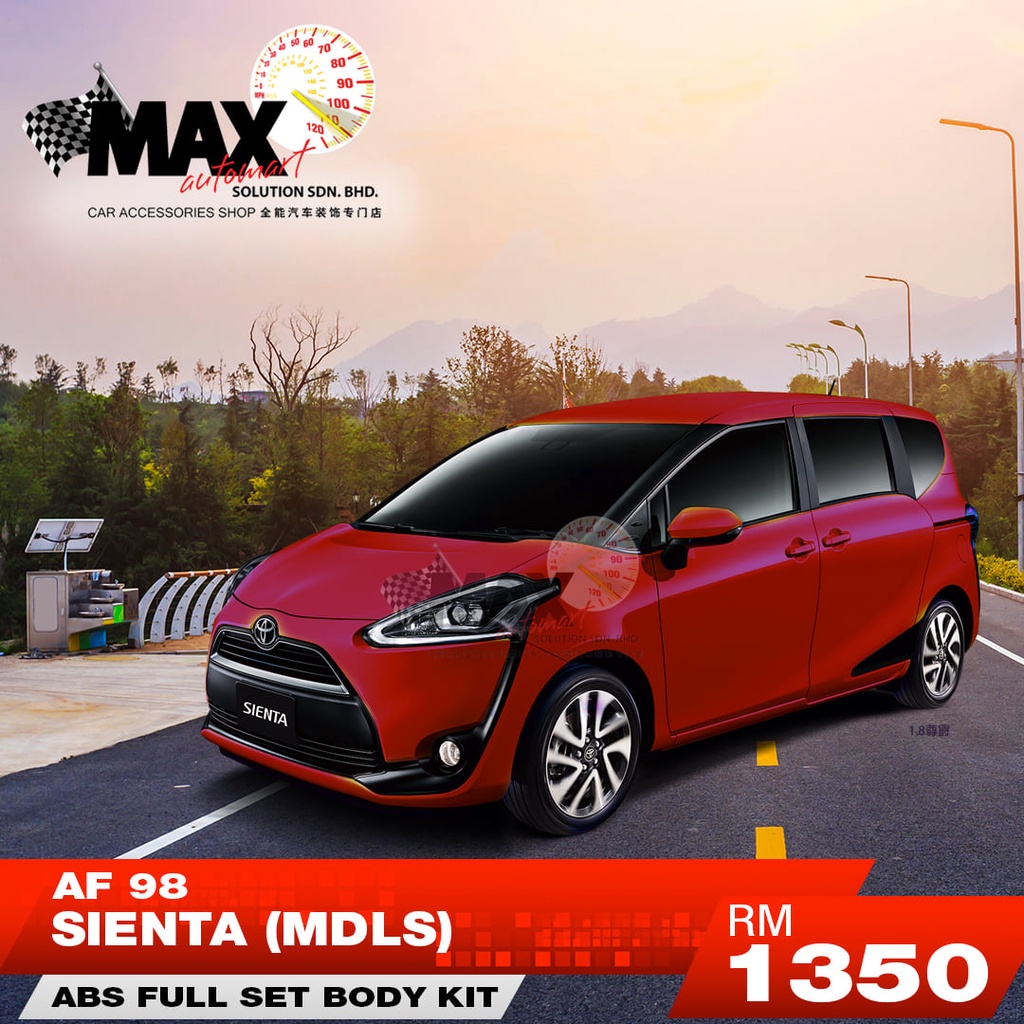 Toyota Sienta Mdls Abs Bodykit Shopee Malaysia