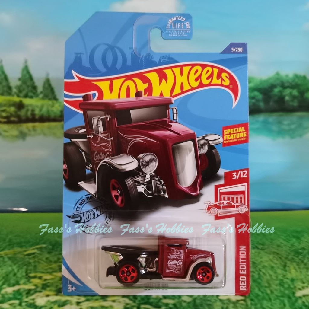 Hot Wheels Red Edition 2021 - '32 Ford #3/12 - Échelle 1:64 - Boîte Fermée - Cible Exclusive