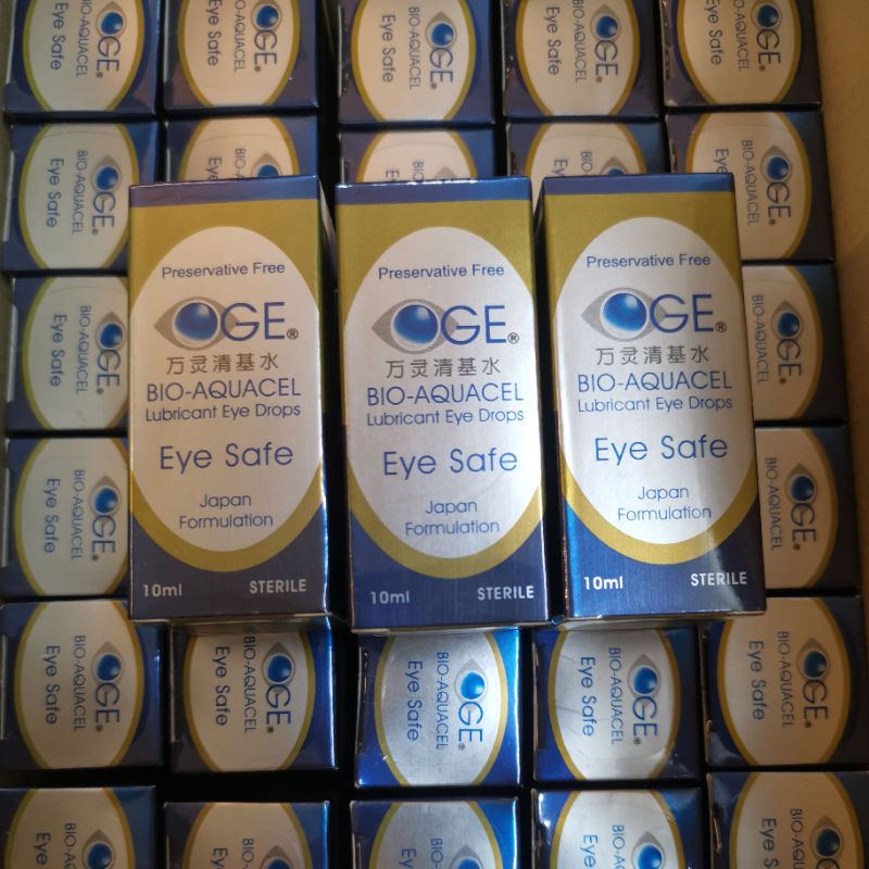 BIOAquacel Lubricant Eye Drops 10ml Expired 2024 October free 1pc ORAL