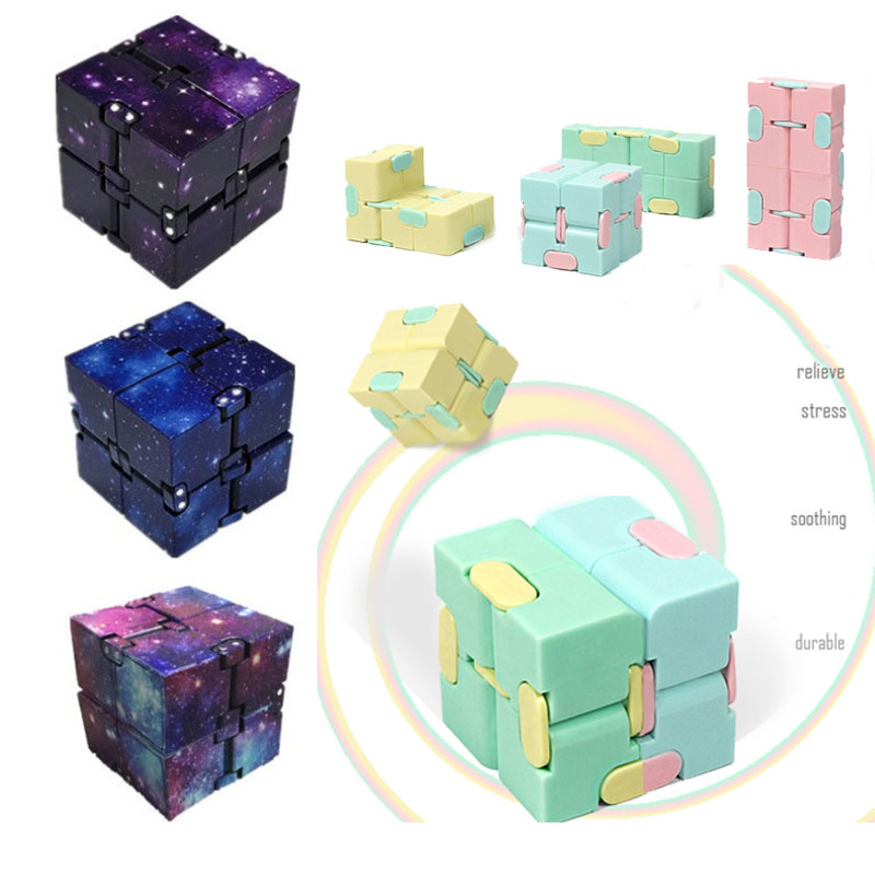 Infinity Sensory Cube Autism Anxiety Relief Kids Adult Gift Stress ...