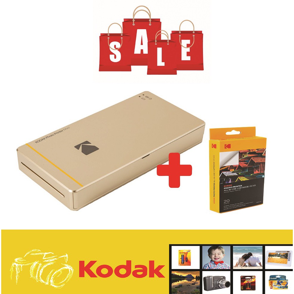 Kodak Photo Printer + Cartridge (Promo Pack) Shopee Malaysia