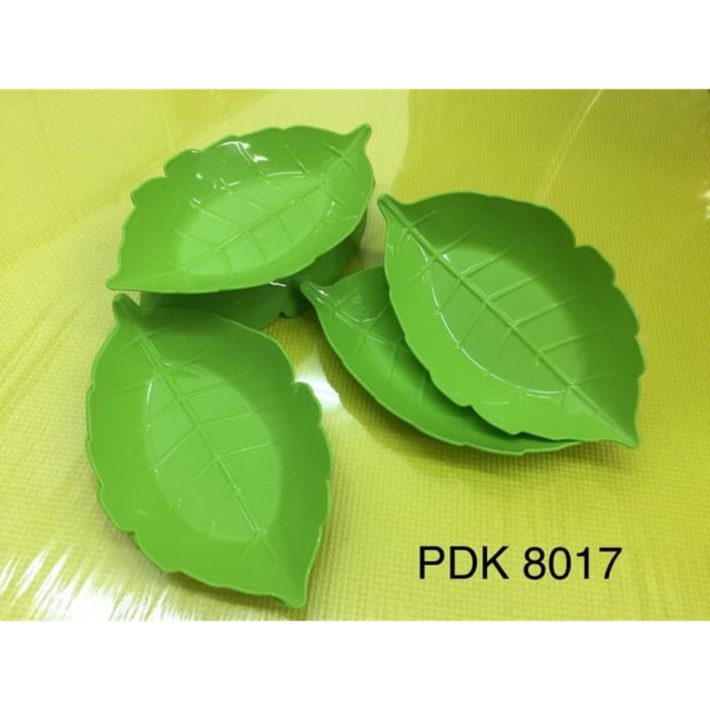 Sunkist Plastic Leaf Plate Orange / Green 12pcs (8017) Shopee Malaysia