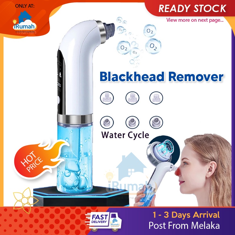 LCD Electric Blackhead Remover vacuum Facial Skin Care Whitehead Acne ...