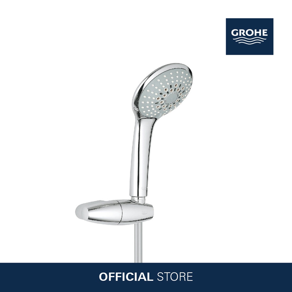 GROHE Euphoria 110 Champagne Wall Holder Set (3 Sprays) 27355000 ...