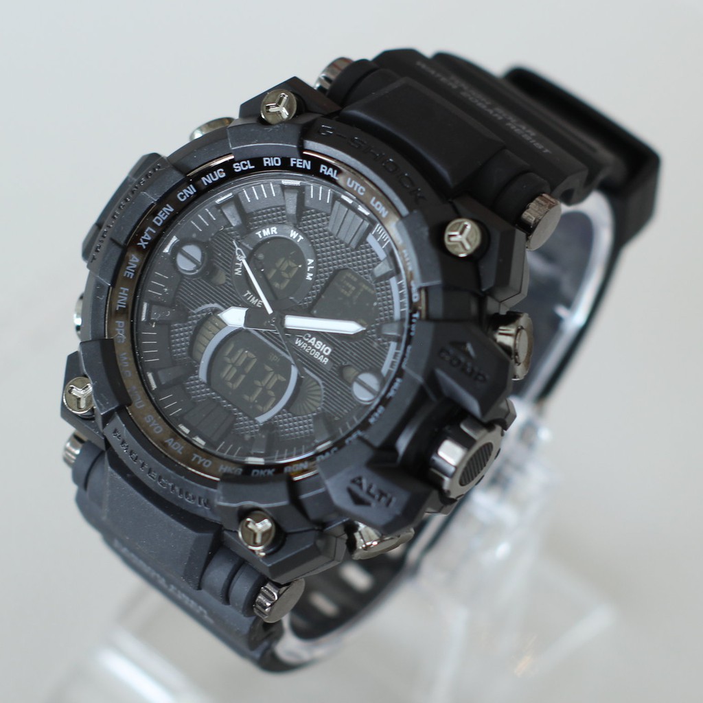 AUTOLIGHT G Style SHOCK GA 220 Black Watches for Men Jam Tangan G Shock Shopee Malaysia