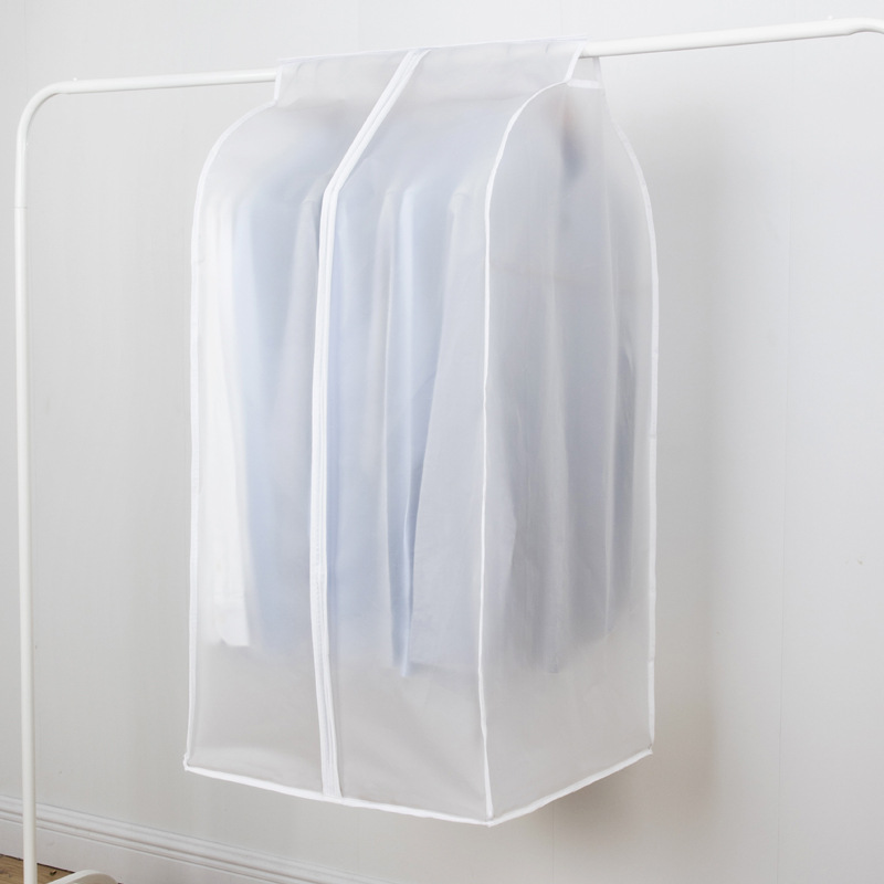 PEVA Washable Clothing Dust Cover/ Transparent Suits Clothing Finishing