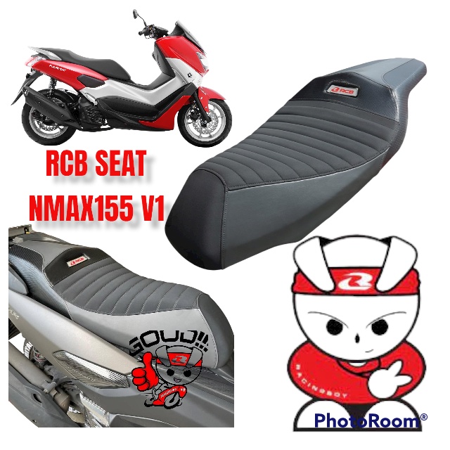 Seat NMAX155 V1 Original RCB RACING BOY RACING SEAT Sit Tempat Duduk ...