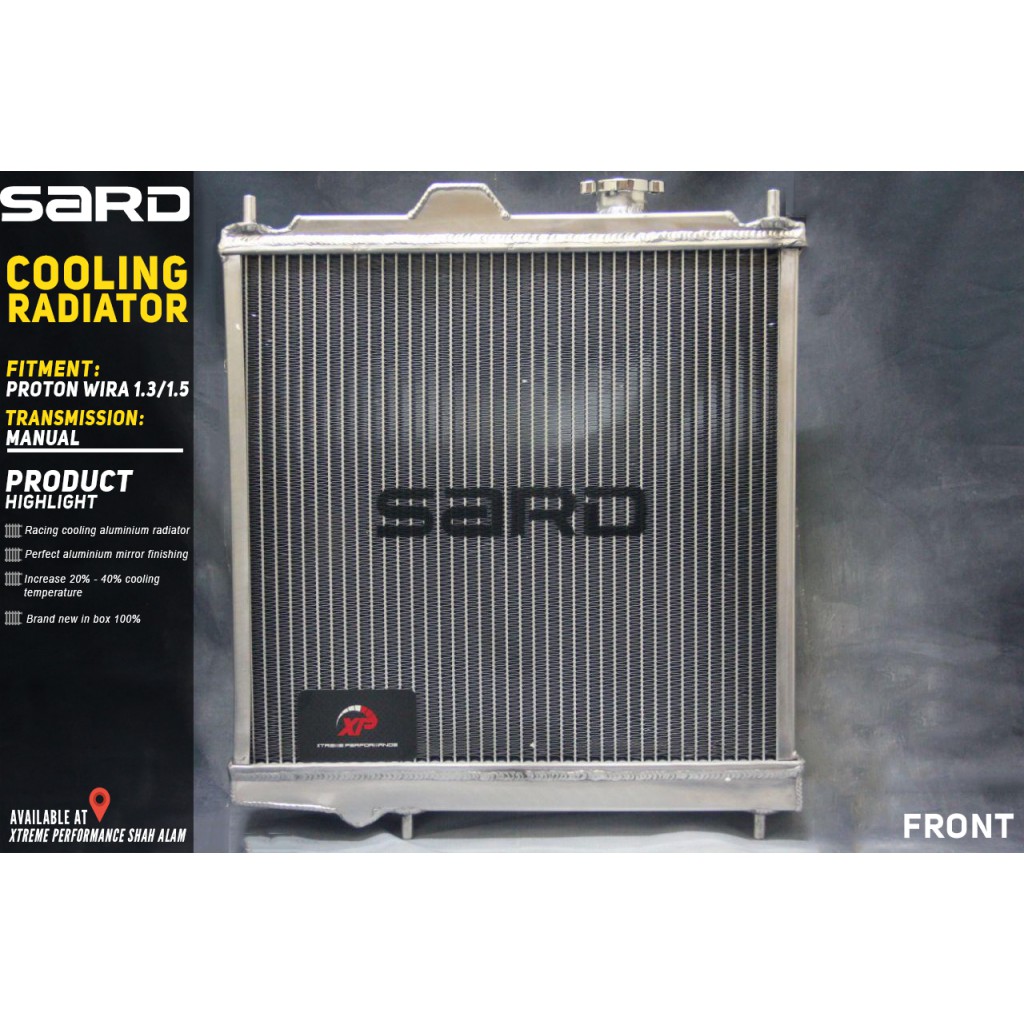 RADIATOR SPORT SARD WIRA 1.3/1.5 MT | Shopee Malaysia