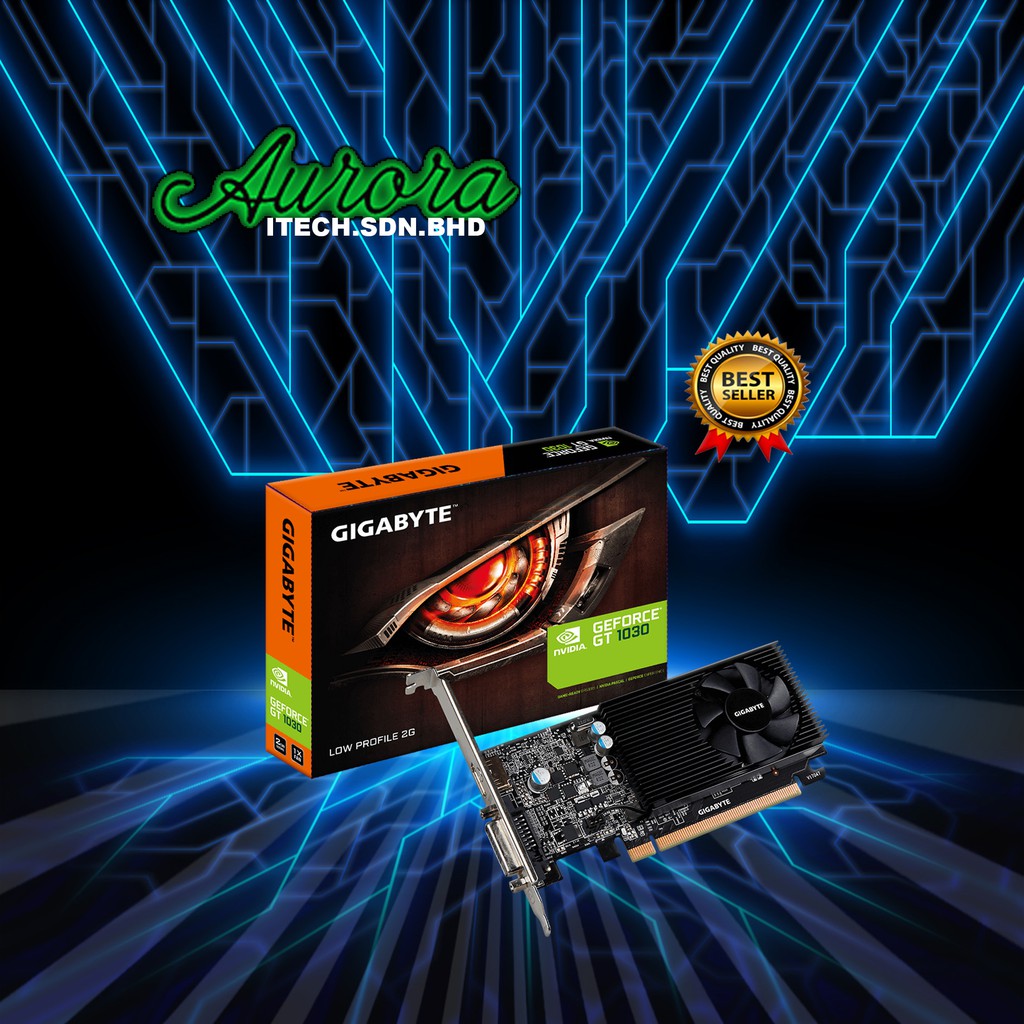 Gigabyte geforce gt 1030 2024 silent low profile 2g