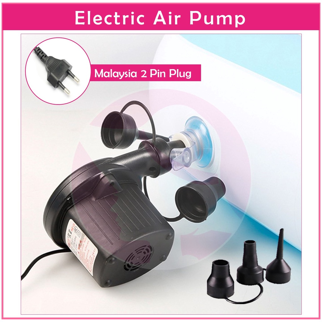 Portable Electric Air Inflation Pump Inflate Deflate Swimming Pool Bed Mattress Inflatable Car 9353