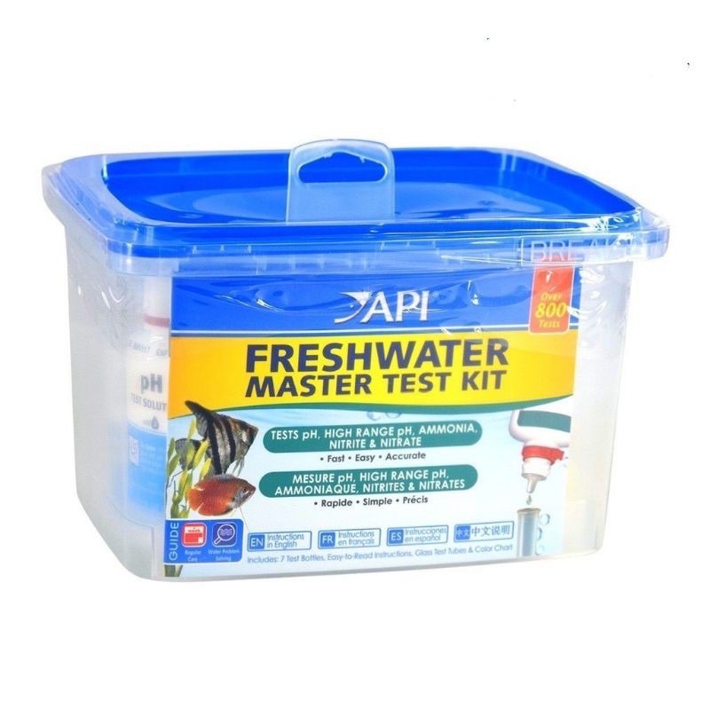 API Freshwater Master Test Kit Tester Aquarium Water Test (pH, Ammonia ...