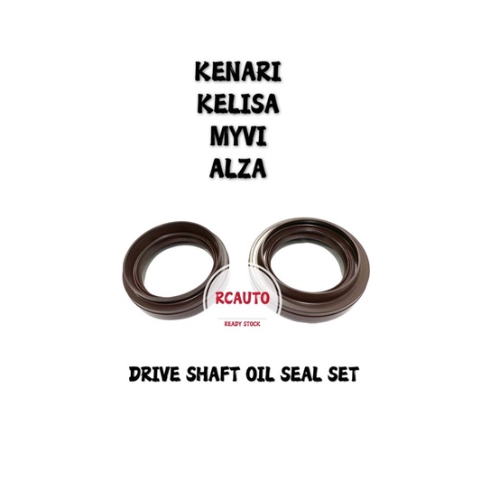 PERODUA KENARI VIVA KELISA MYVI ALZA DRIVE SHAFT OIL SEAL SET(2pcs