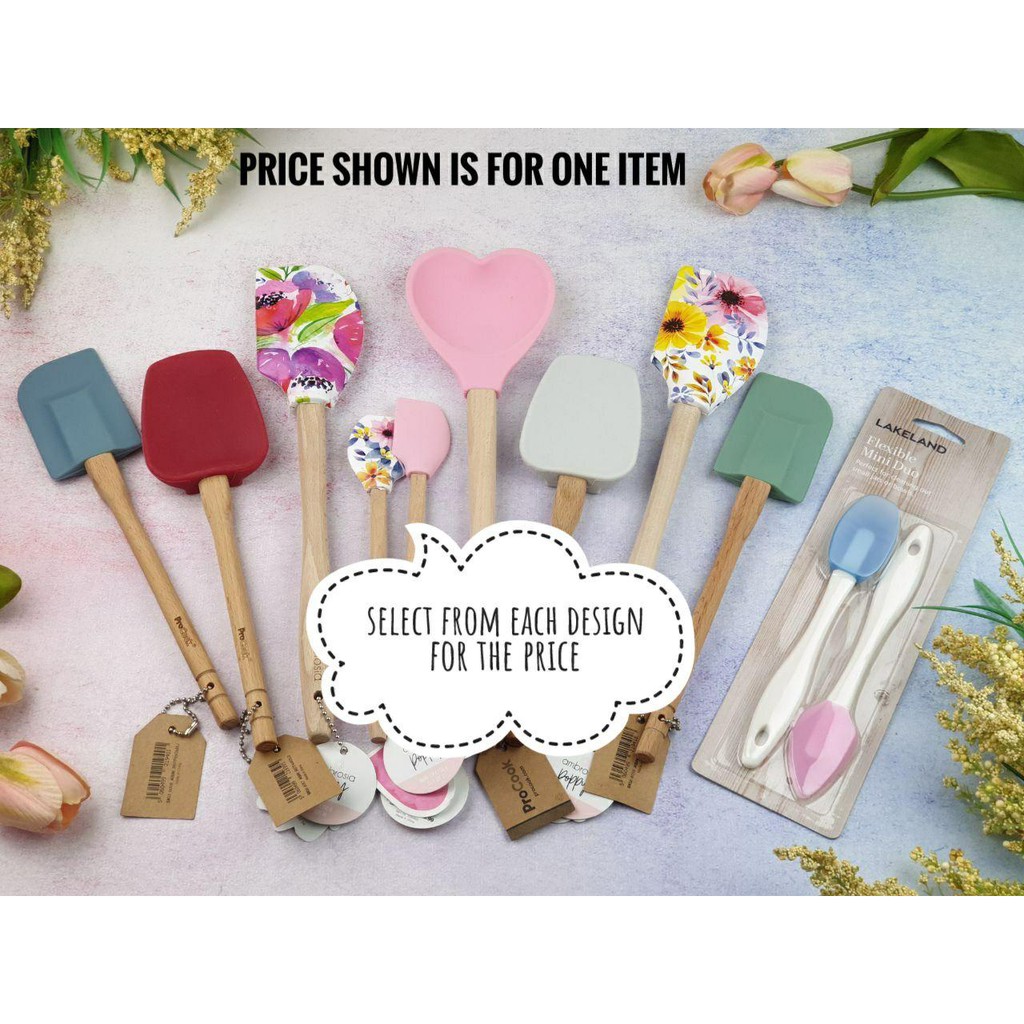 Cute on sale rubber spatulas