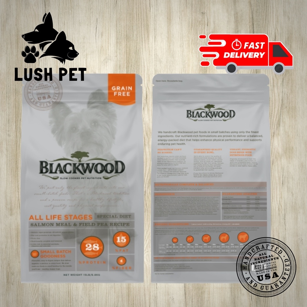 BLACKWOOD Special Diet Dog Food All Life Stages Salmon Meal & Field Pea  (2.27 kg)