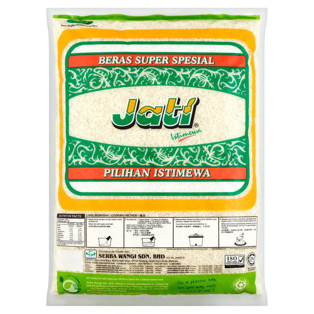 Jati Super Special Rice (5kg) Shopee Malaysia