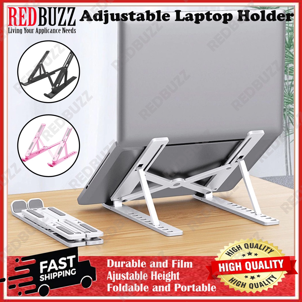 REDBUZZ Laptop Stand Support Heat Dissipate Ergonomic Foldable Multi ...