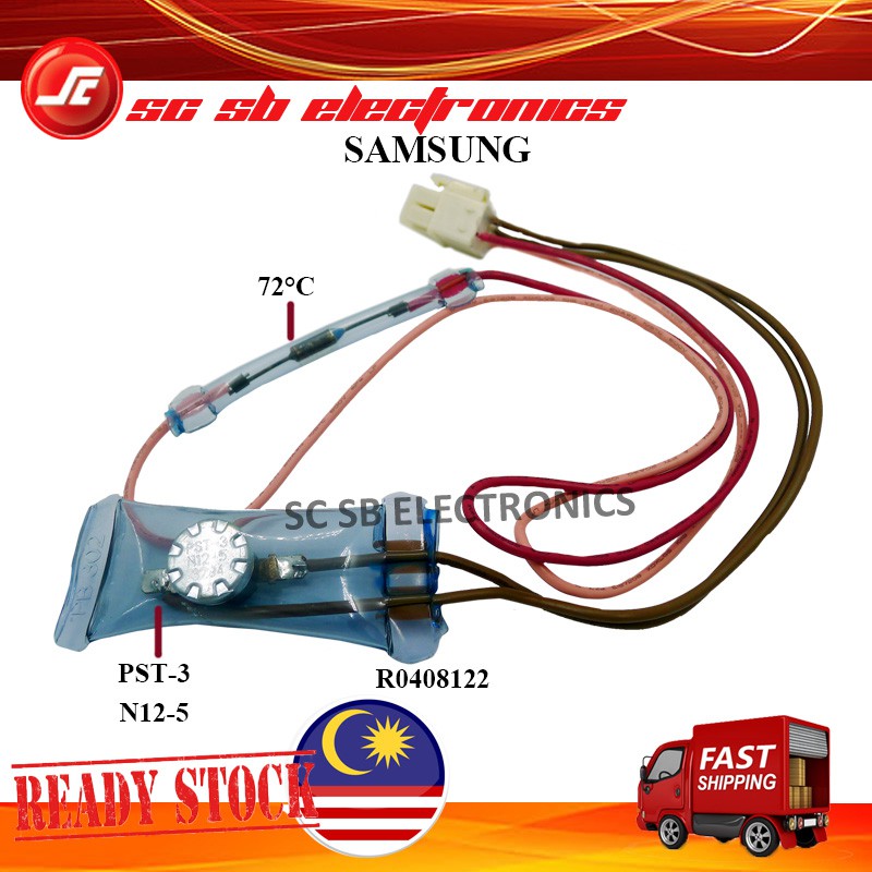 SAMSUNG REFRIGERATOR DEFROST SENSOR / REFRIGERATOR FUSE R0408122