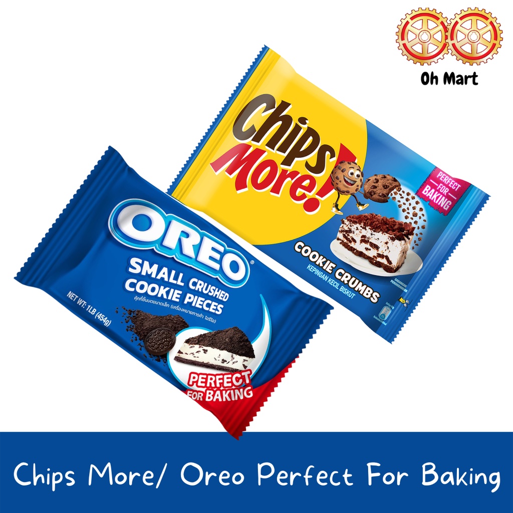 Oreo/ChipsMore Small Crushed Cookie Crumbs Pieces 454g | Shopee Malaysia