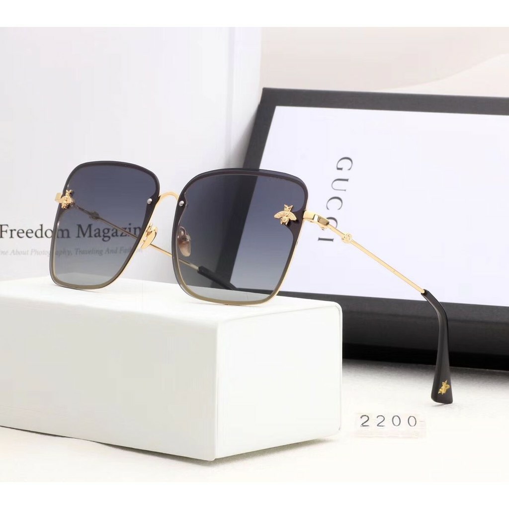 UNISEX GUCCI BEE SUNGLASSES