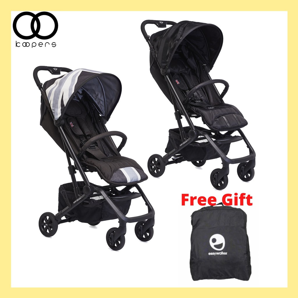 EasyWalker Mini Buggy XS (Luxury Black/ Jack Vintage B&W) - New