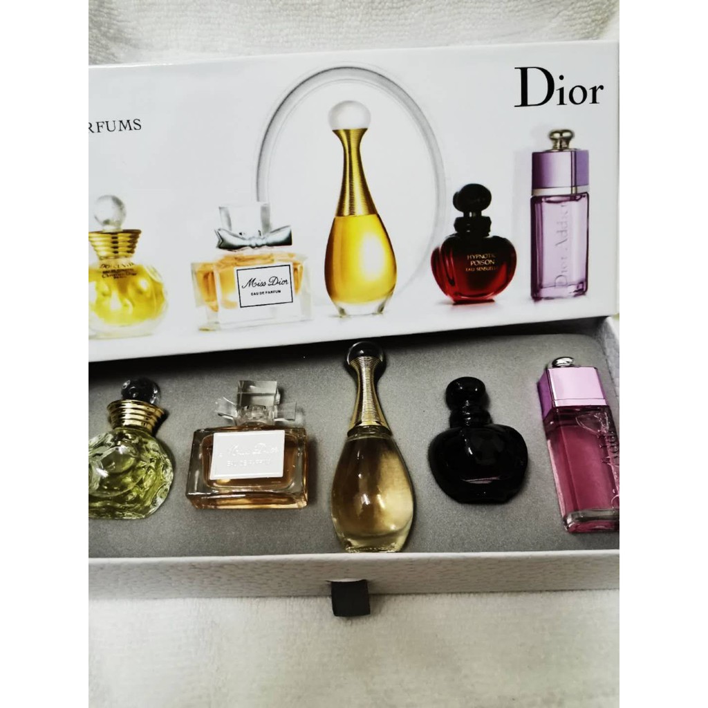 Dior perfume clearance set of 5