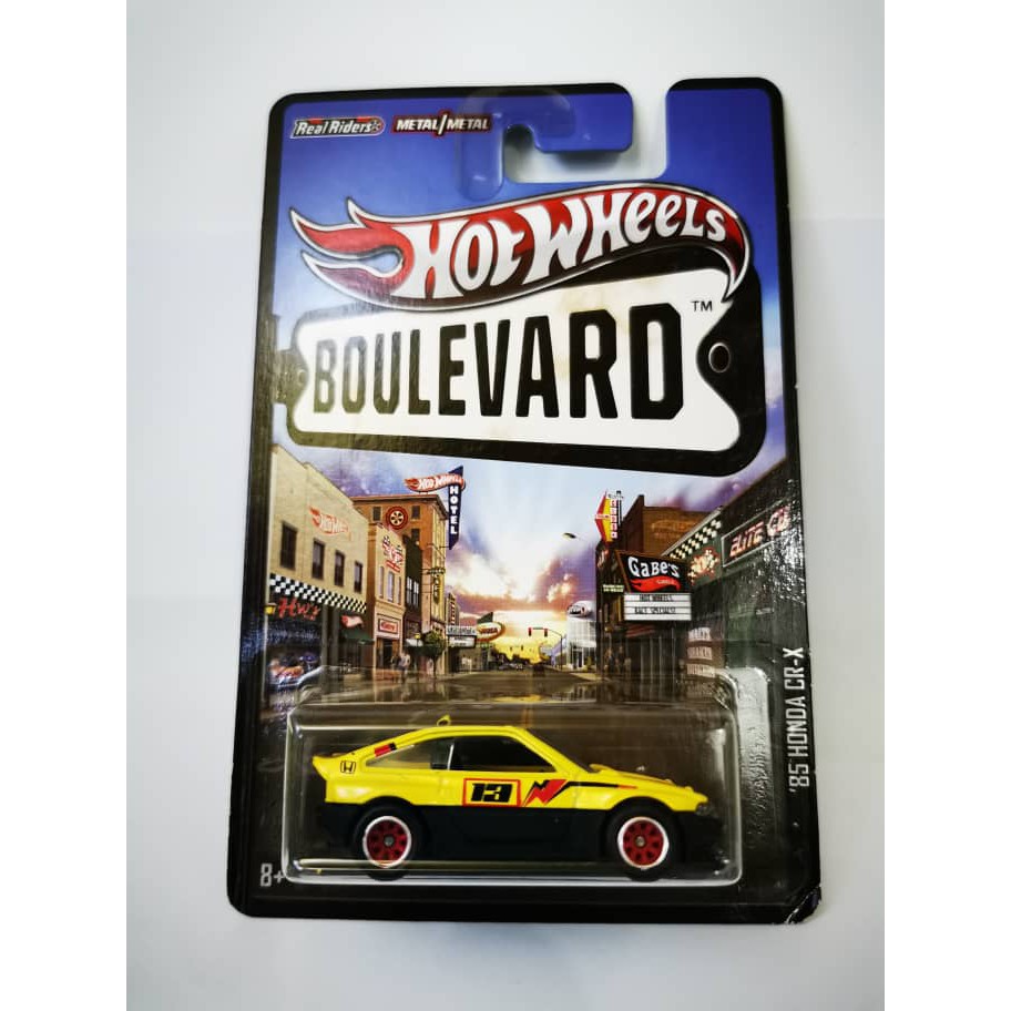 Hot Wheels 85 Honda CRX Boulevard Shopee Malaysia