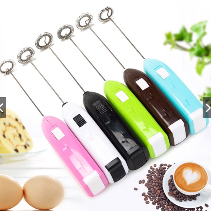 Electric Milk Frother Drink Foamer Whisk Mixer Stirrer Coffee Eggbeater  Kitchen, 1 Pack - Baker's