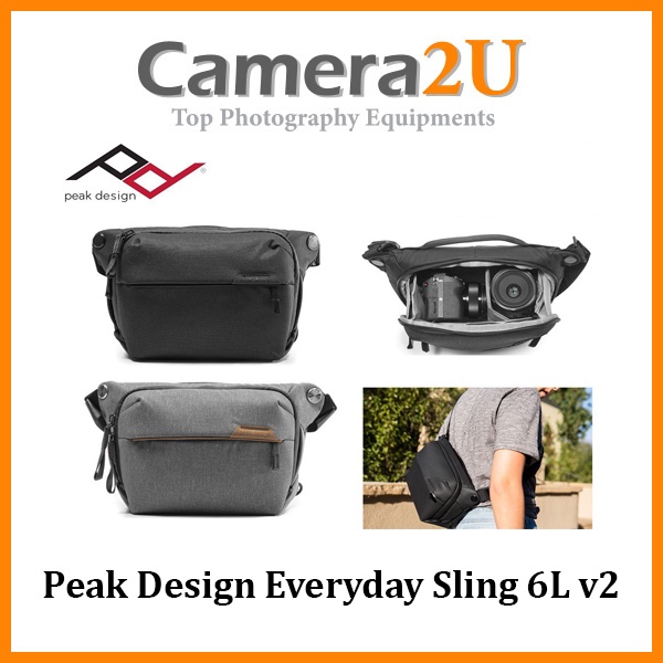 Peak Design Everyday Sling v2 (6L, Black)