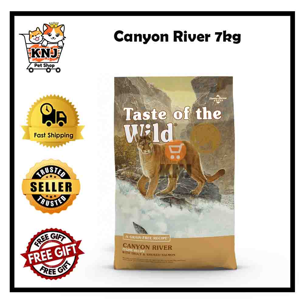 Taste of The Wild Canyon River 7kg (100 Original Pack) Shopee Malaysia