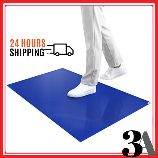 Sticky Floor Mat Adhesive Pad Blue Tacky Clean Room ESD Mat Anti Static